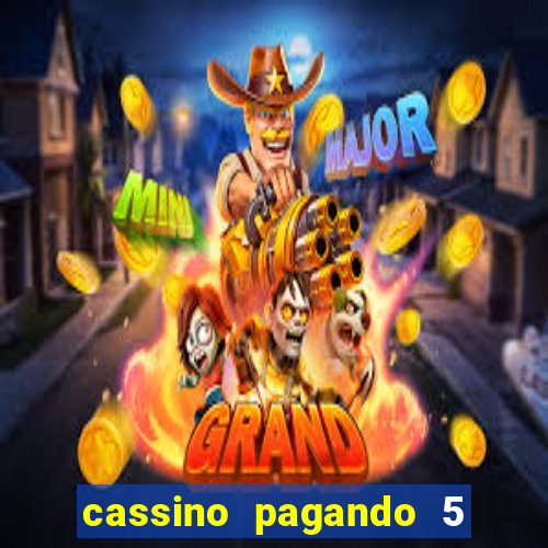 cassino pagando 5 reais no cadastro